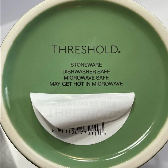 Threshold Mama Green Floral Large Stoneware Coffee Tea Mug 12 Oz Capacity NEW - Picture 11 of 11